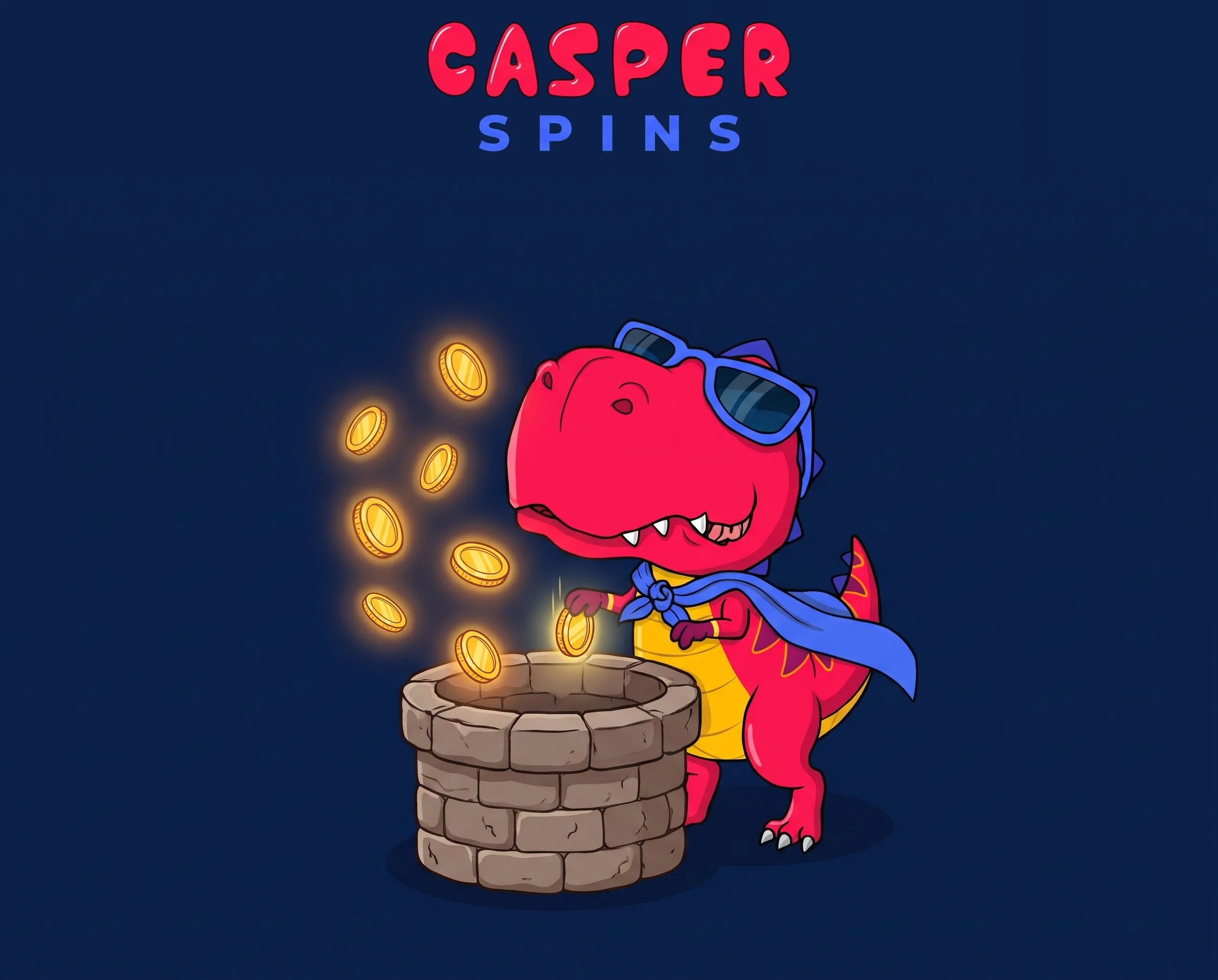 Casper Spins deposits and withdrawals illustration